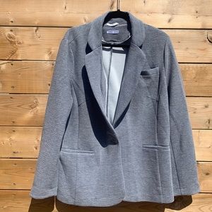 Textured Grey Blazer